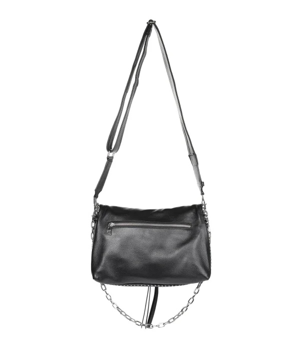 ZADIG & VOLTAIRE Sac Rocky Clous Cuir Grainé Noir 4