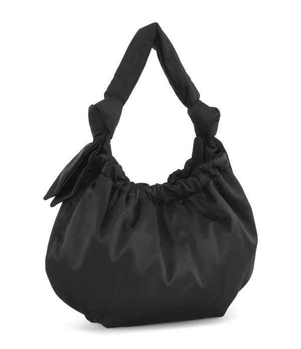 GANNI Sac Hobo Medium Recyclé Noir 3