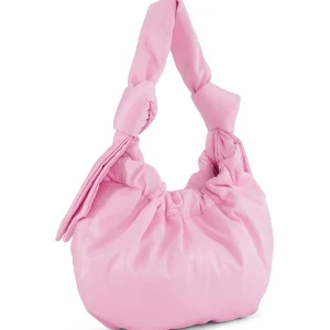 GANNI Sac Hobo Small Recyclé Lilas Clair 8