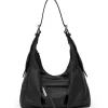 ISABEL MARANT Sac Mini Niamey Cuir Agneau Noir Argenté 14