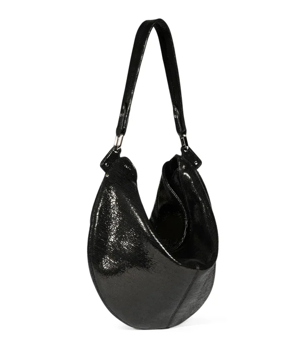 JEROME DREYFUSS Sac Paul Lune Cuir Lamé Noir Couleurs variées 3