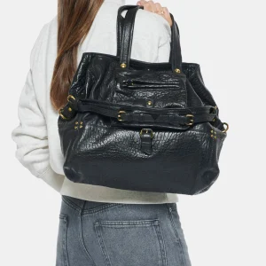 JEROME DREYFUSS Sac Billy M Cuir Bubble Noir 13