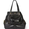 JEROME DREYFUSS Sac Billy M Cuir Croco Noir 25