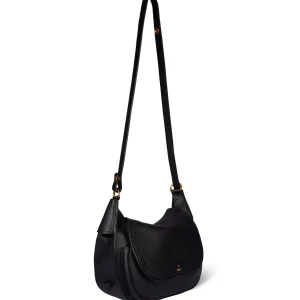 JEROME DREYFUSS Sac Philippe Cuir Grainé Noir Brass 14