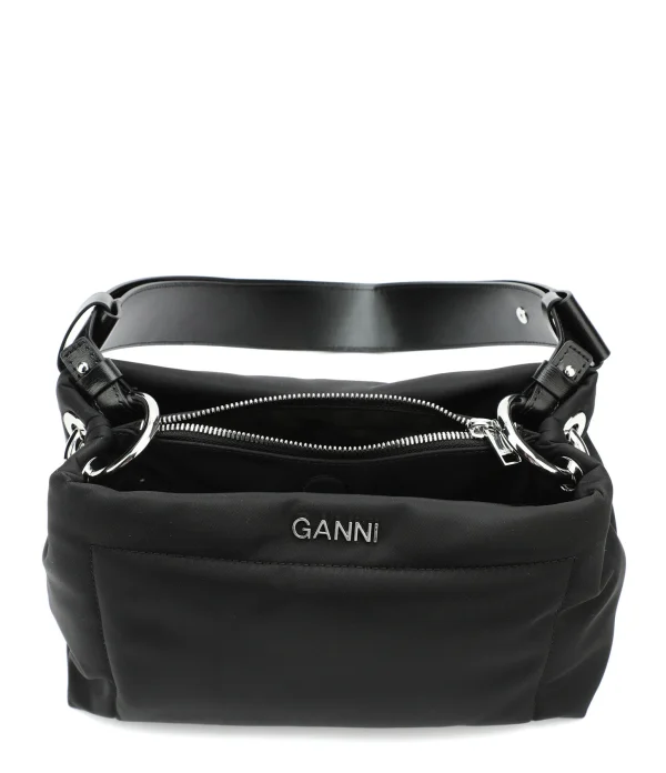 GANNI Sac Pillow Grand Modèle Noir 4