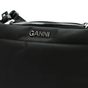 GANNI Sac Pillow Grand Modèle Noir 14