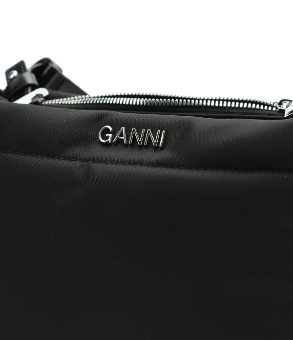 GANNI Sac Pillow Grand Modèle Noir 5