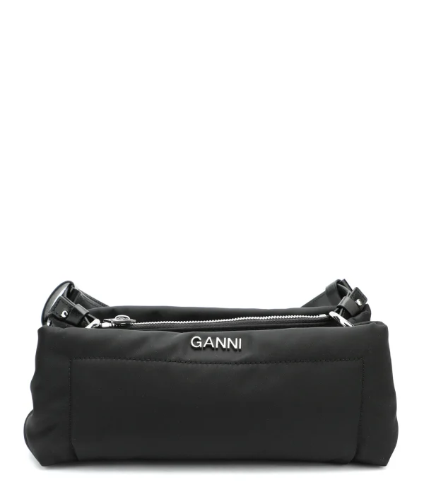 GANNI Sac Baguette Recyclé Noir 1