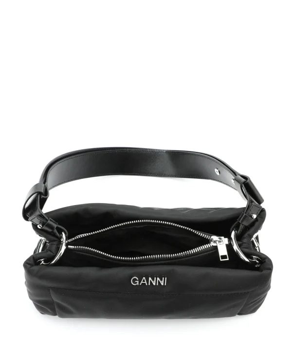 GANNI Sac Baguette Recyclé Noir 4