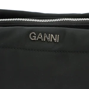 GANNI Sac Baguette Recyclé Noir 14