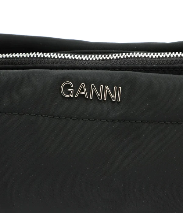 GANNI Sac Baguette Recyclé Noir 5