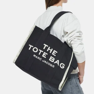 MARC JACOBS Sac The Large Tote Coton Noir 13