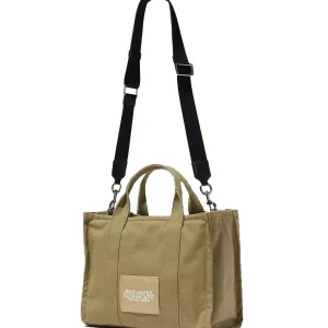 MARC JACOBS Sac The Medium Tote Coton Slate Green Retour Gratuit 11