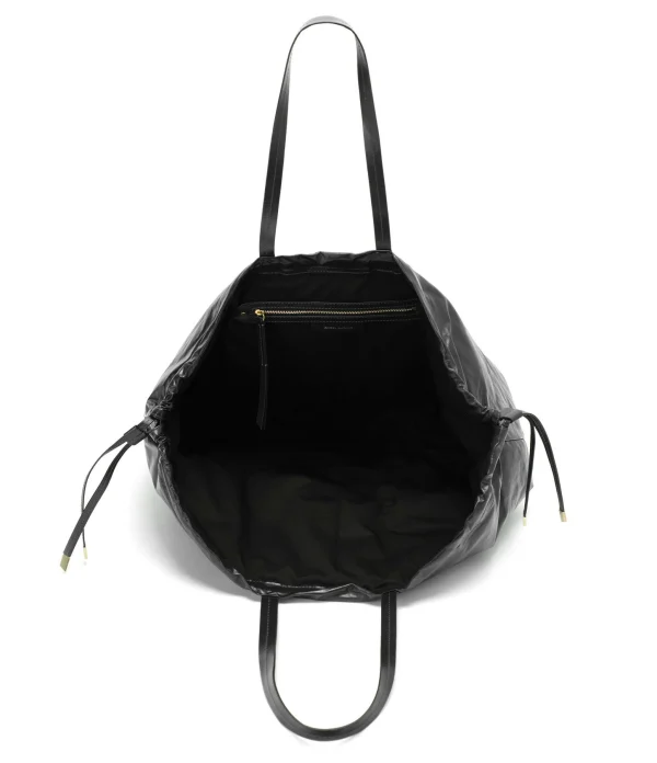 dernière tendance ISABEL MARANT Sac Chagaar Cuir Noir 4