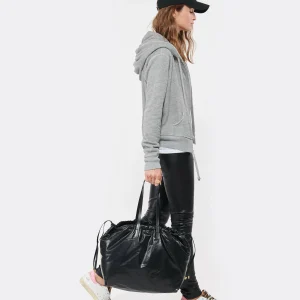 dernière tendance ISABEL MARANT Sac Chagaar Cuir Noir 18