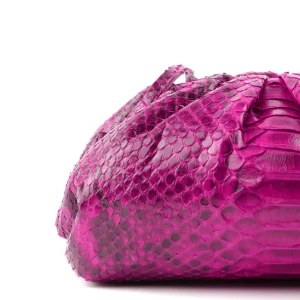 SISTA PARIS Sac Baby Uniq Cuir Souple Python Pink Devil 14