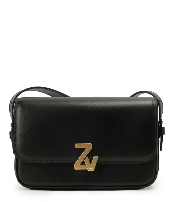 ZADIG & VOLTAIRE Sac ZV Initiale Le Mini Cuir Noir 1