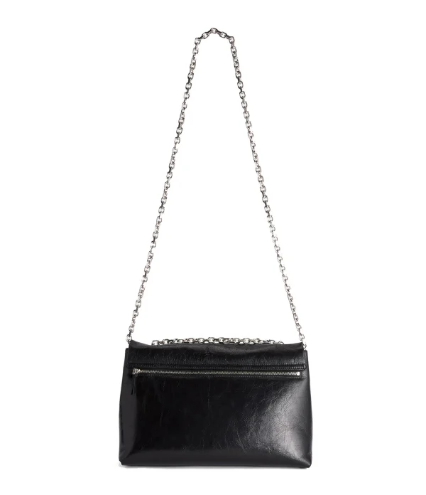 AMI PARIS Sac Voulez-Vous Cuir Noir 4