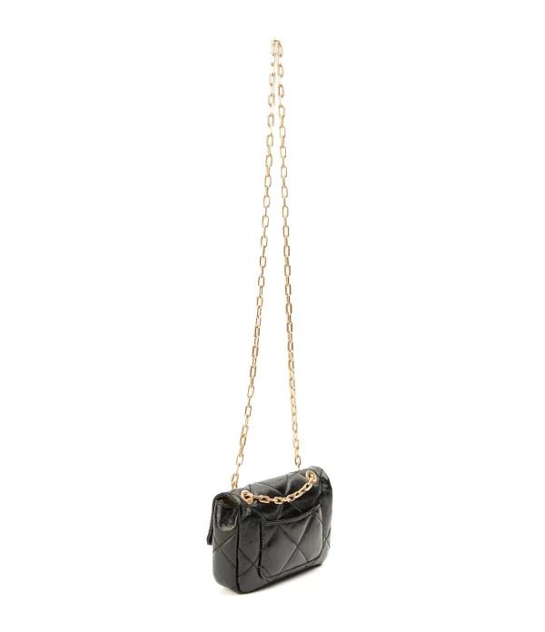 VANESSA BRUNO Sac Nano Moon Cuir Vachette Noir 3