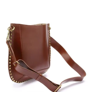 ISABEL MARANT Sac Oskan Cuir Cognac 13