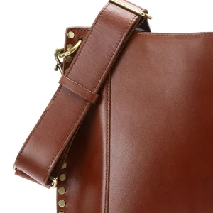 ISABEL MARANT Sac Oskan Cuir Cognac 17