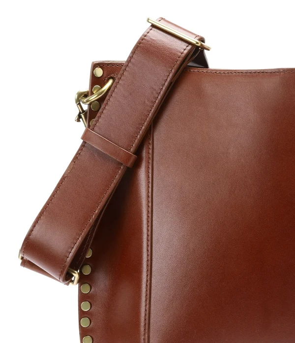 ISABEL MARANT Sac Oskan Cuir Cognac 6