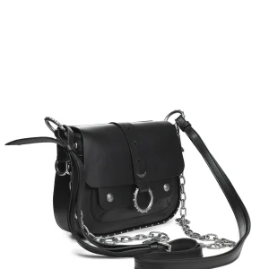 Sac Kate Cuir Noir, Collaboration Zadig & Voltaire X Kate Moss De Qualité 13