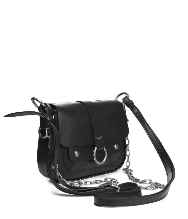 Sac Kate Cuir Noir, Collaboration Zadig & Voltaire X Kate Moss De Qualité 3