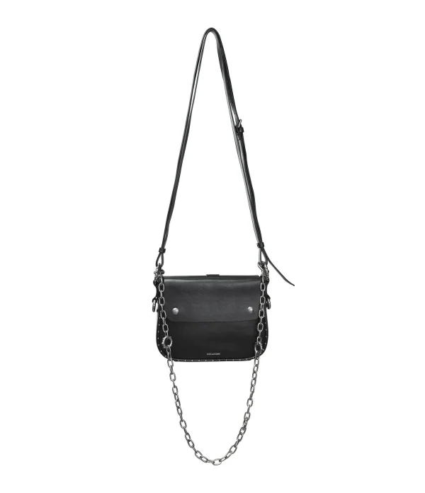 Sac Kate Cuir Noir, Collaboration Zadig & Voltaire X Kate Moss De Qualité 4