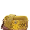 le grand escompte CLARIS VIROT Sac Lily Python Safran 19