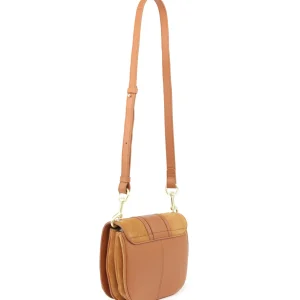 SEE BY CHLOE Sac Hana Double Cuir Caramel 10