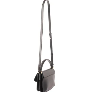 A.P.C. Sac Sarah Épaule Sangle Mini Cuir Noir 10