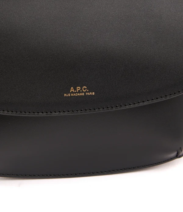 A.P.C. Sac Sarah Épaule Sangle Mini Cuir Noir 5