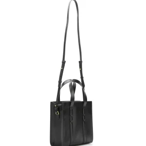 ZADIG & VOLTAIRE Sac ZV Initiale Le Small Cuir Noir marques pas cher 9