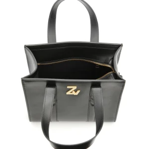 ZADIG & VOLTAIRE Sac ZV Initiale Le Small Cuir Noir marques pas cher 11